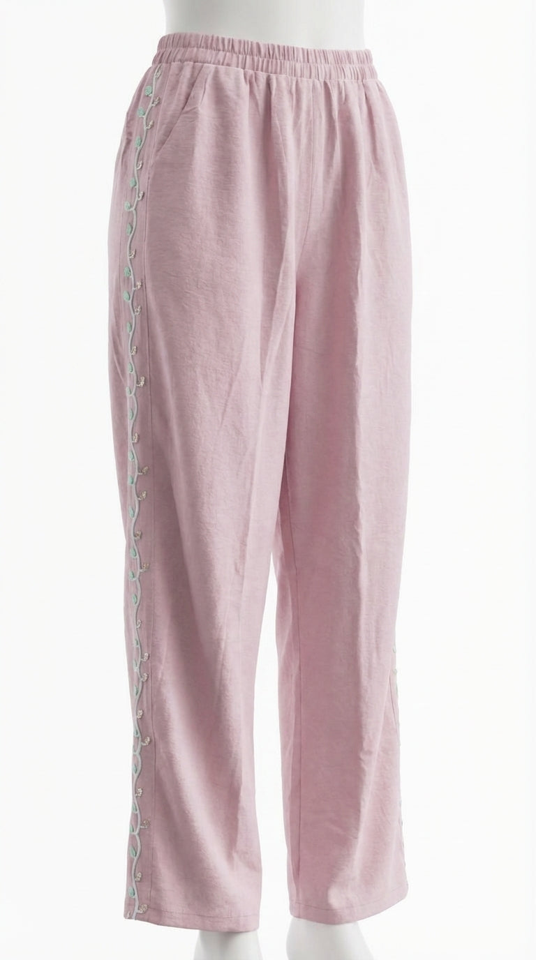 Blush Mint Embroidered Co-ord Set