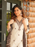 Elegant Khadi Cotton Kurti Set