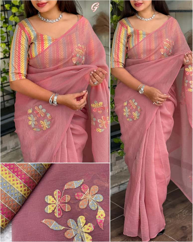 Super Mario Sonic Crush Saree