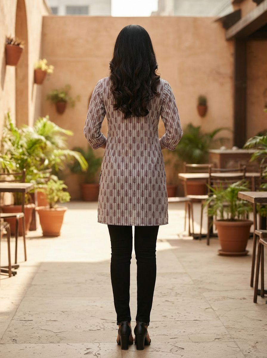 The Artisan Print Everyday Kurta